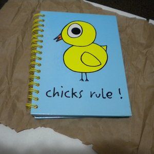 Rare Vintage Y2k Cult Classic David & goliath chick's rule! Journal